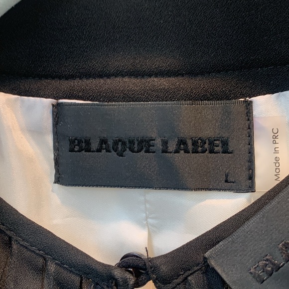 Elegant White and Black Women's Jacket - Picture 3 of 3